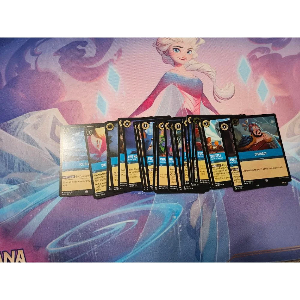 25 Random Lorcana C/UC Lot Sapphire Set 1-5